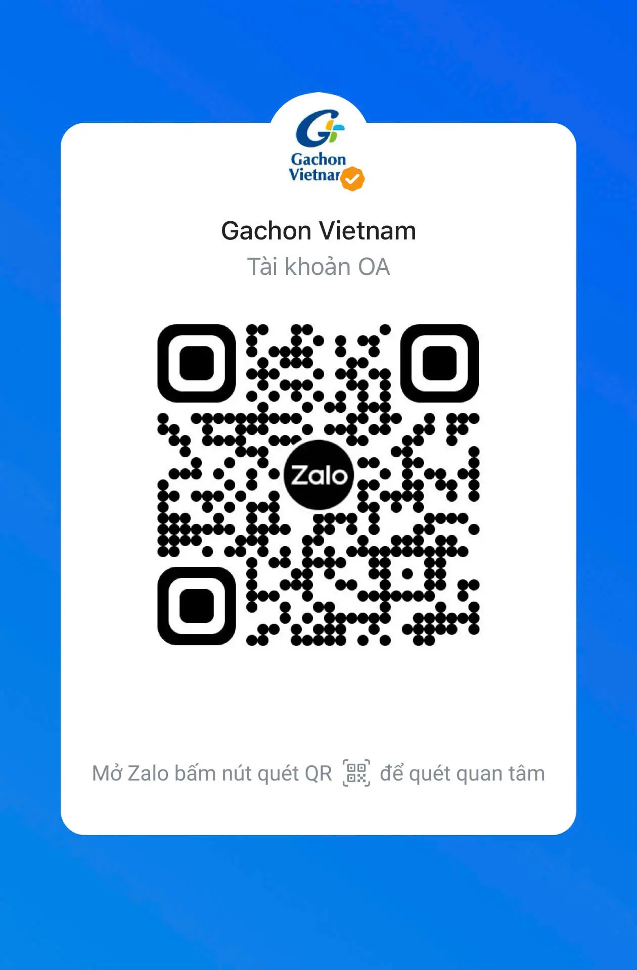 Chat Zalo Gachon Vietnam