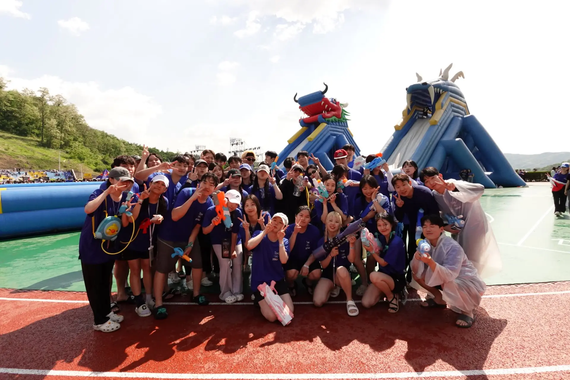 Lễ hội "Gachon Blue Day" góp phần khẳng định hình ảnh một môi trường giáo dục cởi mở, thân thiện và năng động.
