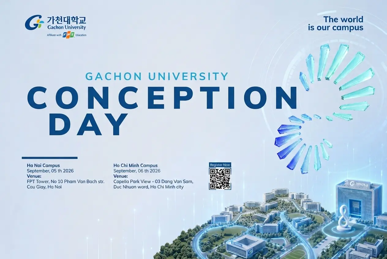 Conception Day 2026: Sẵn sàng cho năm học mới cùng Gachon University Program